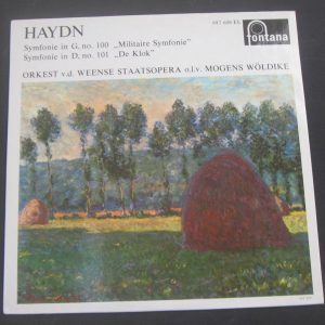 HAYDN – Symphony No. 100 / 101 . Mogens Woldike Fontana 697609 EL lp EX