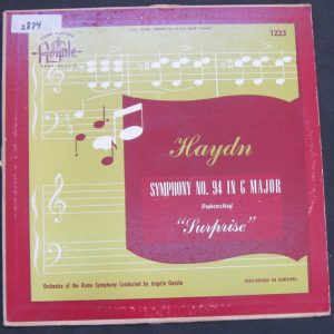 HAYDN – Symphony No. 94. ANGELO QUESTA .  ROYALE 1223 lp 1951 RARE