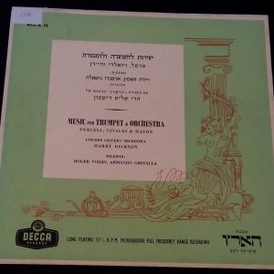 HAYDN VIVALDI PURCELL – TRUMPET MUSIC VOISIN GHITALLA DICKSON DECCA LP EX