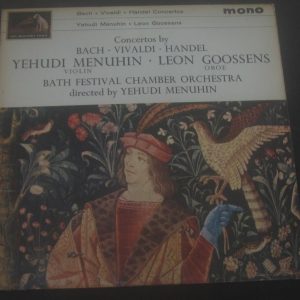HMV ALP 1949 – Bach / Vivaldi / Handel Concertos – Menuhin / Goossens LP ED1