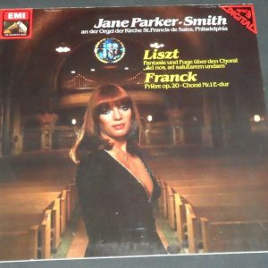 HMV EMI 067-03 817 JANE PARKER SMITH Liszt / Franck Organ Works LP EX