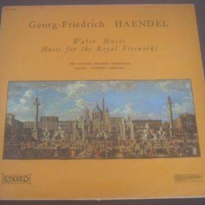 Haendel – Water Music / Music For The Royal Fireworks  Bernard ‎Musidisc LP EX