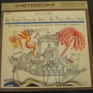 Handel Fireworks / Water Music Corelli Strings Suite Columbia 6 EYE MS 6095 lp