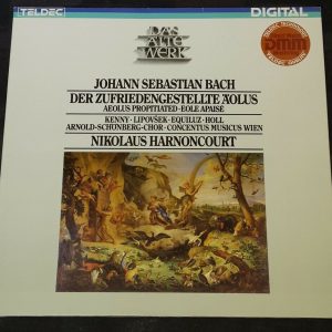 Harnoncourt – Bach – Der Zufriedengestellte Aolus – Teldec 6.42915 LP EX