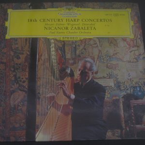 Harp Concertos Kuentz Zabaleta MOZART EICHNER DITTERSDORF WAGENSEIL DGG  LP EX