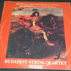 Hayden / Beethoven  Quartet Budapest String Quartet Columbia P 14123 lp