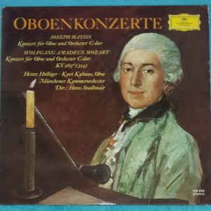 Haydn / Mozart Oboe Concertos Kalmus Hilliger Stadlmair DGG 135 069 Tulip LP EX