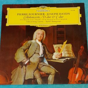 Haydn cello Concertos Fournier Baumgartner DGG 139358 LP EX