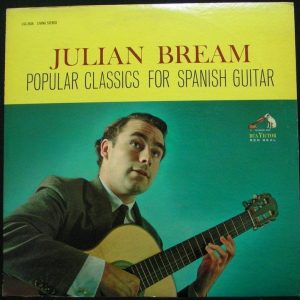 JULIAN BREAM – Popular Classics For Spanish Guitar LP 1964 USA RCA LSC-2606