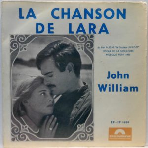 John William – La Chanson De Lara / Hugo Blanco – Moliendo Café 7″ RARE ISRAEL