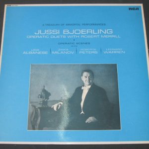 Jussi Bjoerling  With Robert Merrill – Operatic Duets . RCA Red Seal RB 6585 lp