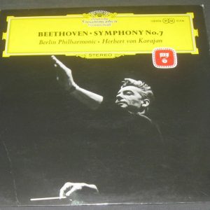 KARAJAN – Beethoven Symphony No. 7 DGG SLPM 138806 lp EX