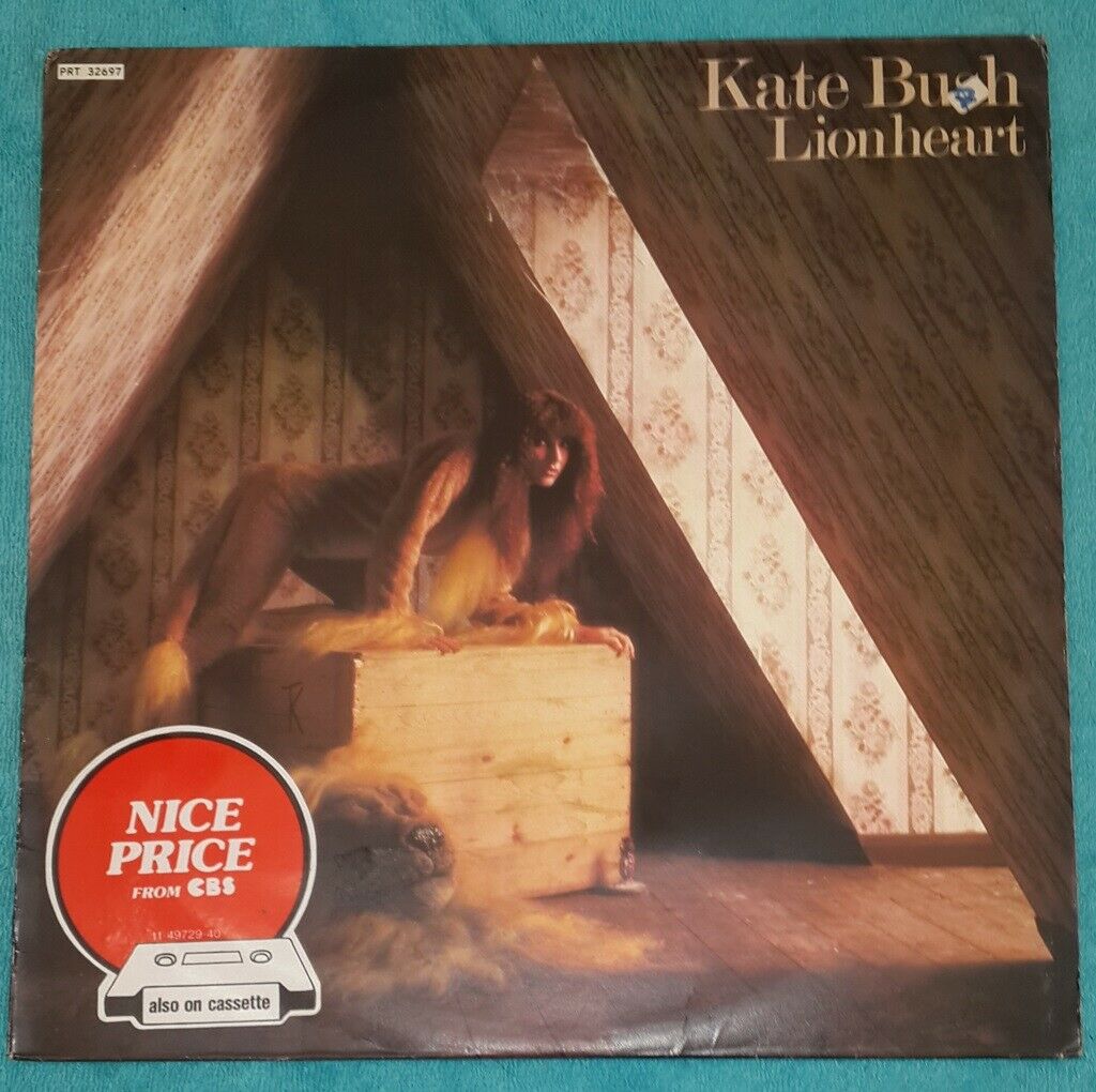 KATE BUSH – LIONHEART  Rare Israel Israeli press PORTRAIT label LP EX