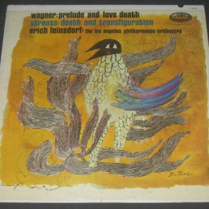 LEINSDORF – Wagner / Strauss Prelude And Love Death Transfiguration Capitol  lp