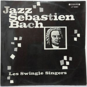 LES SWINGLE SINGERS – Jazz Sebastian Bach LP Israel Pressing Pierre Michelot