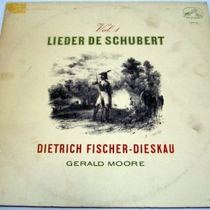 LIEDER DE SCHUERT vol. 1 Dietrich Fischer-Dieskau Gerald Moore RCA HMV FALP 661