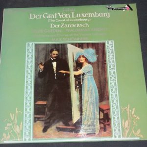 Lehar Der Graf Von Luxemburg  Gueden / Kmentt / Schonherr Decca SDD 461 lp EX