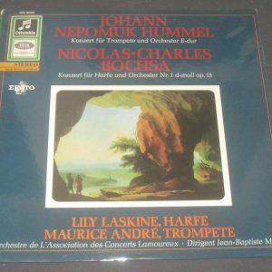 Lily Laskine / Maurice Andre – Hummel / Bochsa Concerto Columbia SMC 95056 LP EX