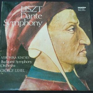 Liszt ‎– Dante Symphony Kincses  Gyorgy Lehel Hungaroton ‎SLPX 11918  lp EX