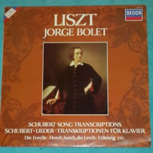 Liszt Jorge Bolet The Piano Works  Decca SXDL 7569 LP EX