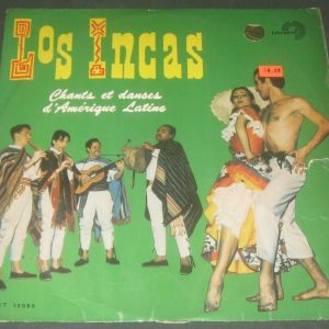 Los Incas ‎- Chants Et Danses  Litraton LIT 12083 1st Press Israeli LP Israel