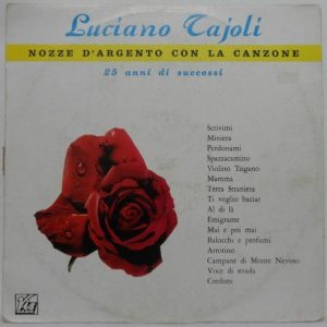 Luciano Tajoli – 25 anni di successi LP Italian folk world music 1965 chanson