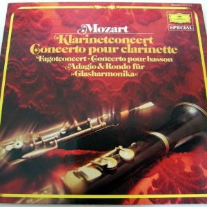 MOZART – Concerto For Clarinet Bassoon KARL LEISTER RAFAEL KUBELIK DGG 413 272