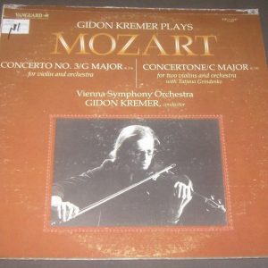 MOZART – Violin Concertos  Grindenko / Kremer VANGUARD VSD 71227 LP