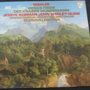 Mahler ‎– Songs From ” Des Knaben Wunderhorn ” Haitink Philips ‎ 9500 316 LP