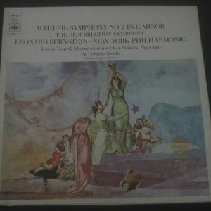 Mahler Symphony No. 2 Bernstein / Tourel / Venora 2 lp Box CBS 72283/4