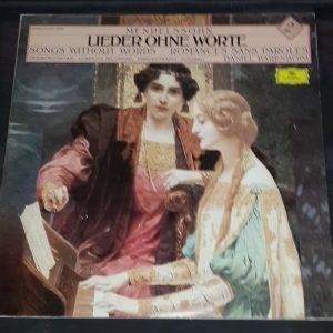 Mendelssohn : Lieder Ohne Worte Daniel Barenboim – Piano DGG 419 105-1 2 LP EX