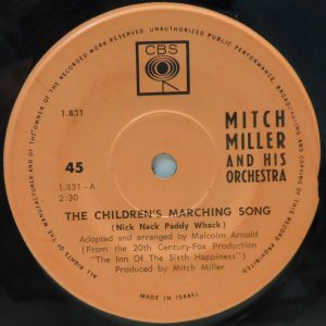 Mitch Miller And His Band – Do-Re-Mi / The Children’s Marching Song 7″ US pop