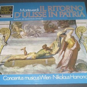 Monteverdi Il ritorno d’Ulisse in patria / Harnoncourt Telefunken 6.41178 lp EX