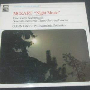 Mozart / Colin Davis / Philh Orchestra – Night Music HMV SXLP 20019 lp