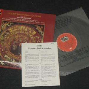 Mozart Coronation Mass EMI ASD HMV JOCHUM  QUAD  LP