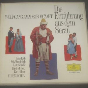 Mozart Die Entführung aus dem Serail Eugen Jochum  DGG G 79727/29 2 LP BOX EX