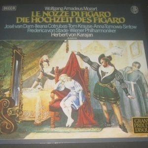 Mozart Die Hochzeit Des Figaro (Auszuge)  Karajan  Decca 6.42597 LP EX