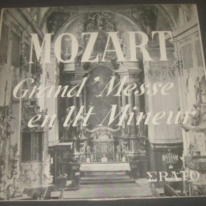 Mozart Grand Mass  KV 427 Von Zallinger Erato  LDE 3010 LP
