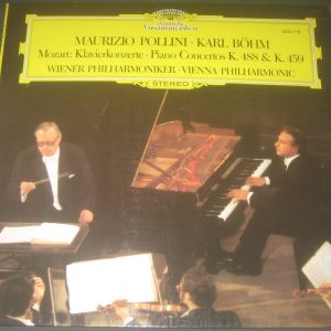 Mozart Piano Concertos Bohm Pollini  DGG  2530 716 GERMANY LP EX