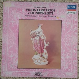 Mozart / Viotti : Violin Concertos Loveday / Prencipe Decca SA 23 lp EX