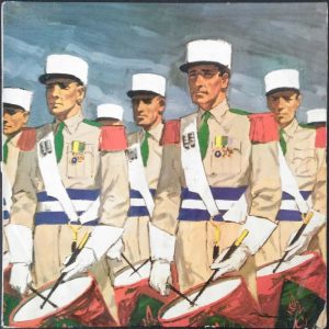 Musique De La Légion Étrangère LP 1968 France Military Marches JAMENET 92.001