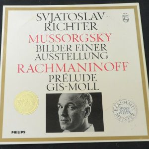 Mussorgsky – Rachmaninoff – Richter Philips A 00583 L LP EX