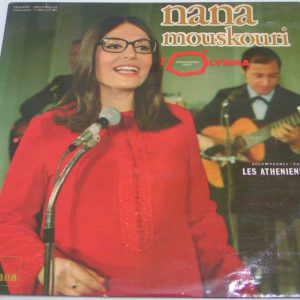 NANA MOUSKOURI – a l’ Olympia LP 1967 French Greek female vocal Fontana