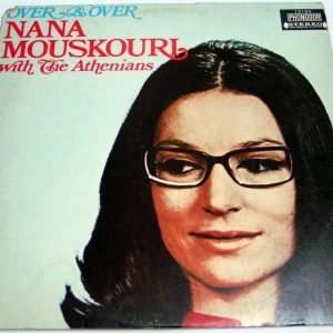 Nana Mouskouri with the athenians – Over & Over LP Greek Rare Israeli press 1969