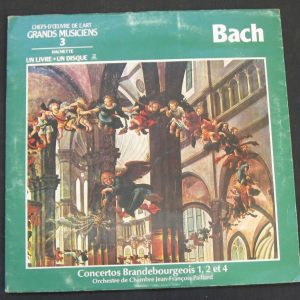 PAILLARD – BACH BRANDENBURG CONCERTOS 1 , 2 14  HACHETTE  ( ERATO ) lp