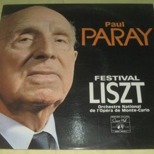 PAUL PARAY –  LISZT FESTIVAL CONCERT HALL SMS 2648 lp