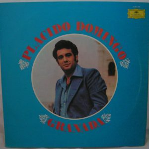 PLACIDO DOMINGO  – GRANADA LP Hits Collection ARGENTINA ONLY RARE DGG 2530 700