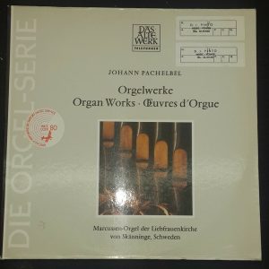 Pachelbel – Organ Works Ernst Hansen  Telefunken 6.41267 lp
