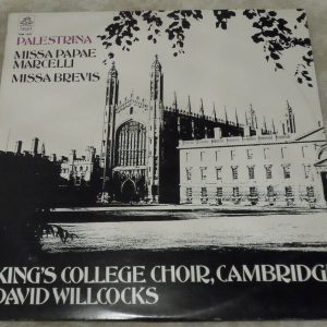 Palestrina ‎- Missa Papae Marcelli / Brevis Willcocks Angel HQS 1237 lp EX