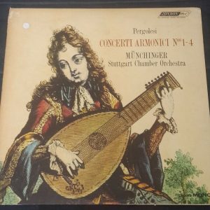 Pergolesi ‎– Concerti Armonici Nos 1-4 Munchinger London CM 9393 LP 1963